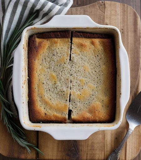 Sage & Onion Bread Pudding recipe image