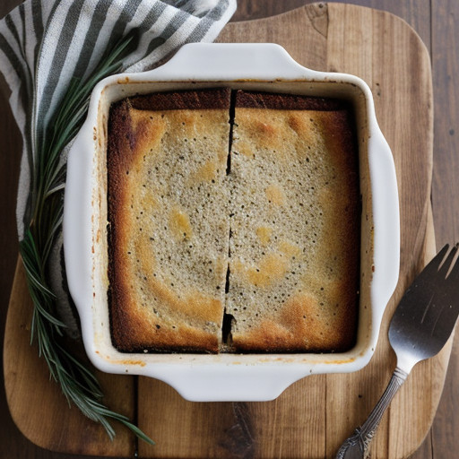 Sage & Onion Bread Pudding recipe image