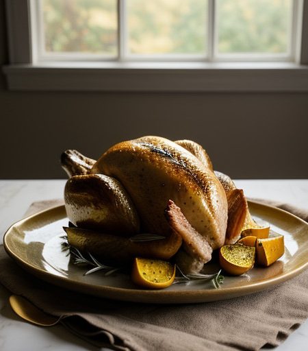 Sage Roasted Turkey - Country Living recipe image