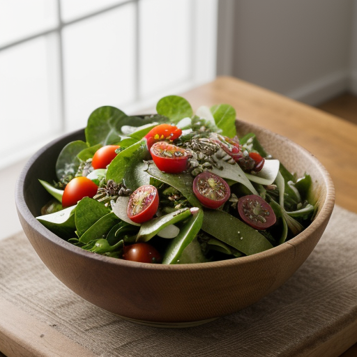 Salad Greens a La Chinois recipe image