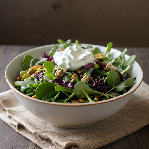 Salad of Mixed Greens (Ew recipe image