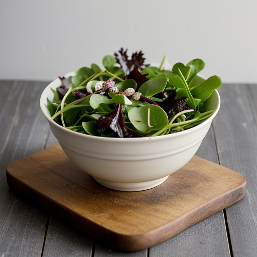 Salad of Wild Greens From Loren Martin recipe image