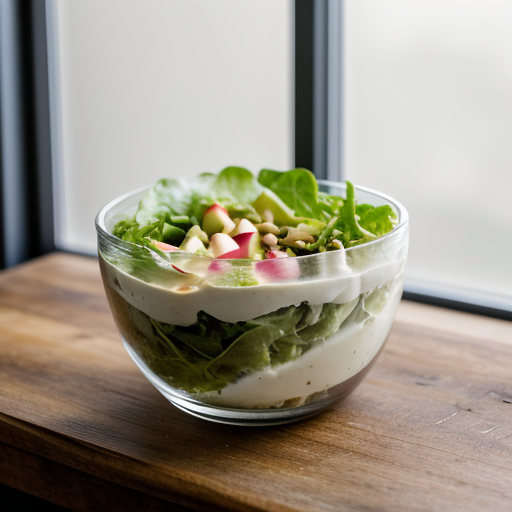 Salade De Laitue Aux Noix recipe image