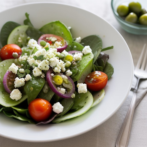 Salata Horiatiki (Country Salad recipe image