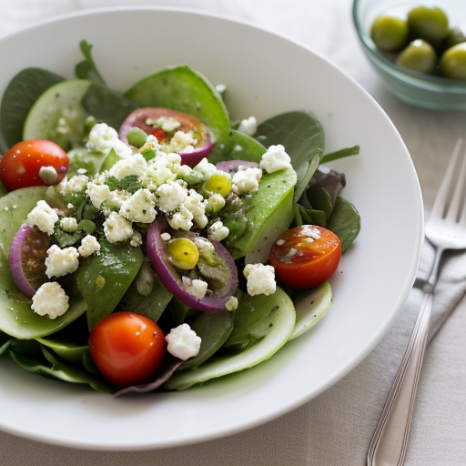 Salata Horiatiki (Country Salad recipe image