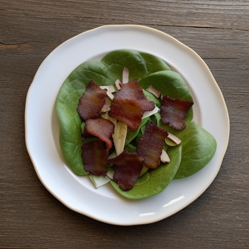 Salata Laktuka - Polish Wilted Leaf Lettuce S recipe image