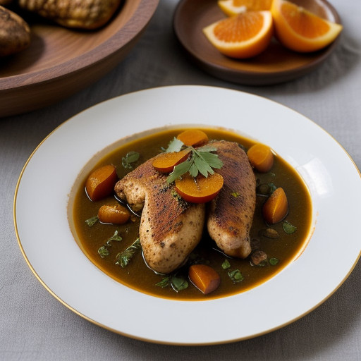 Sali Jardaloo Murgi (Chicken With Apricots & recipe image