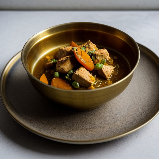 Sali Jardaloo Murgi (Chicken With Apricots An recipe image