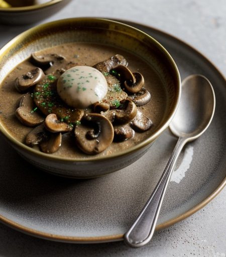 Salisbury Steak With Mushroom Sauce recipe image