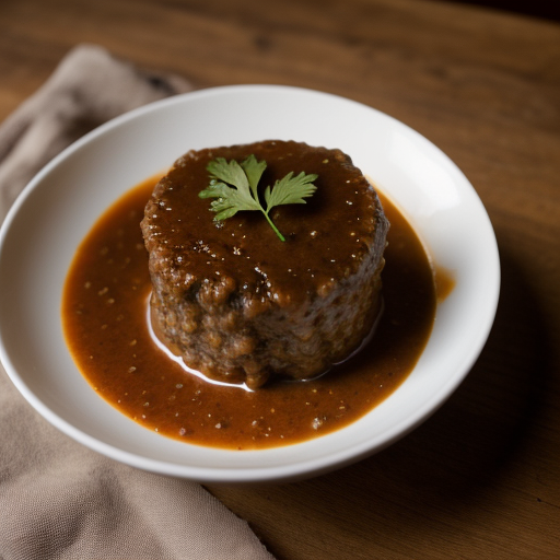 Salisbury Steaks in Wine Sauce recipe image