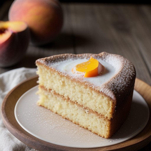 Sally Lunn Peach Cake recipe image