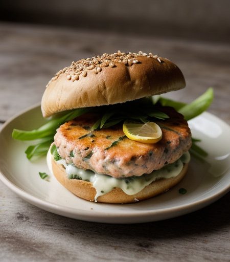 Salmon Burgers recipe image