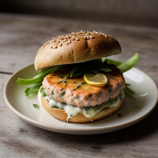 Salmon Burgers recipe image
