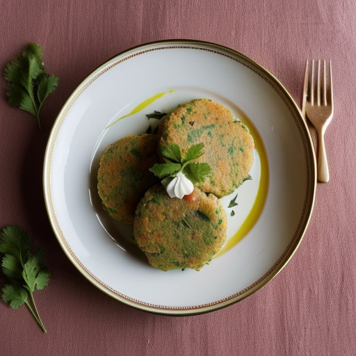 Salmon Cakes W/ Basil & Lime Mayo recipe image
