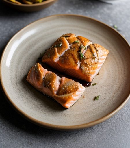 Salmon Con Ternera recipe image