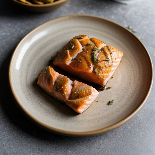 Salmon Con Ternera recipe image