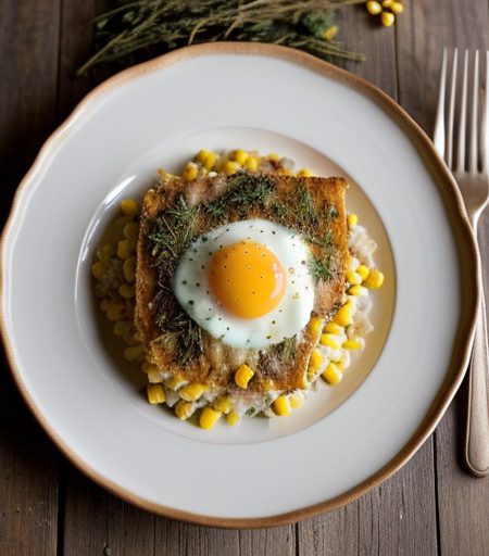 Salmon-Corn Casserole recipe image