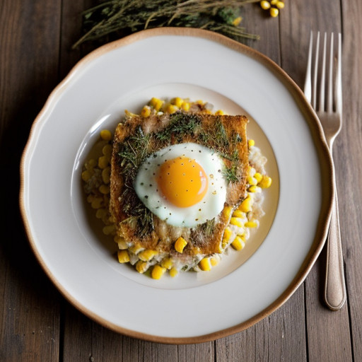Salmon-Corn Casserole recipe image