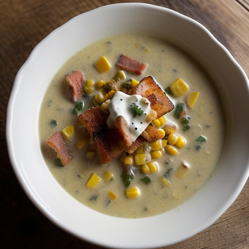 Salmon Corn Chowder recipe image