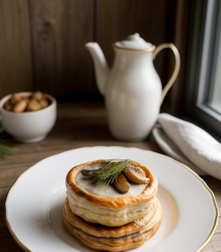 Salmon Coulibiak recipe image