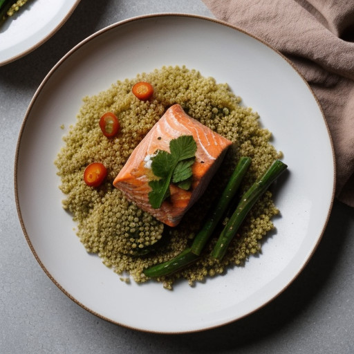 Salmon Couscous recipe image