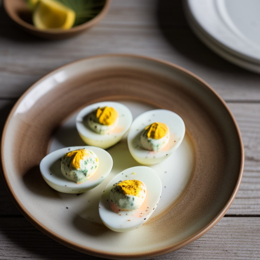 Salmon Deviled Eggs recipe image