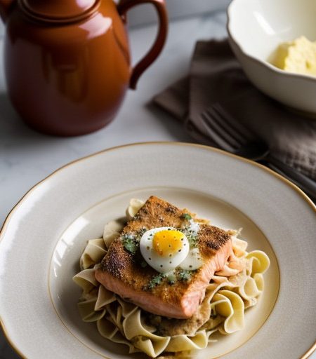Salmon Dijon Casserole recipe image