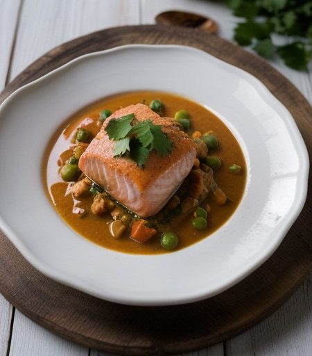 Salmon Etouffee recipe image