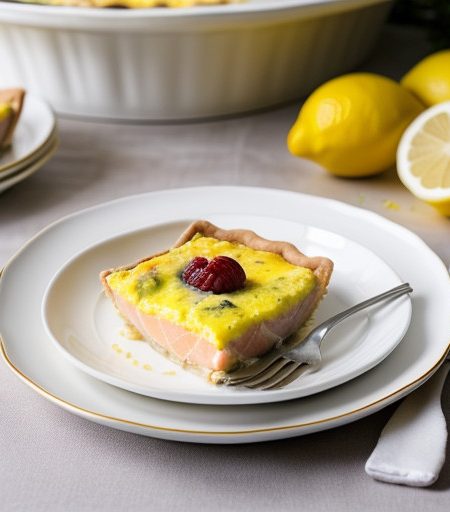 Salmon & Lemon Quiche Topping recipe image