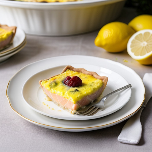 Salmon & Lemon Quiche Topping recipe image