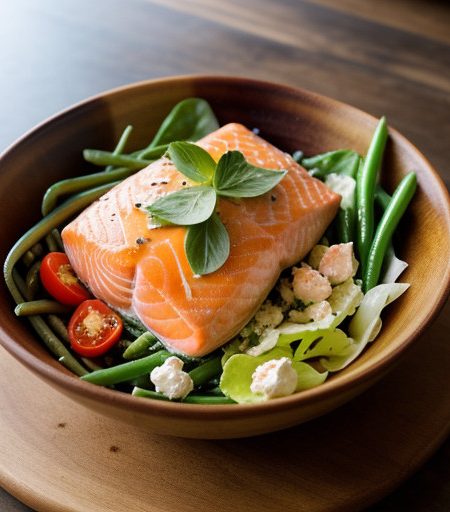 Salmon Nicoise Salad recipe image