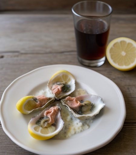 Salmon Oysters recipe image