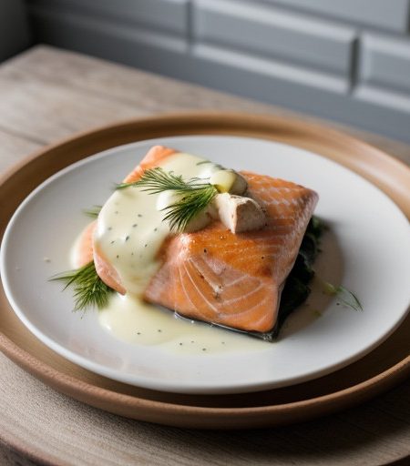 Salmon Parisienne recipe image