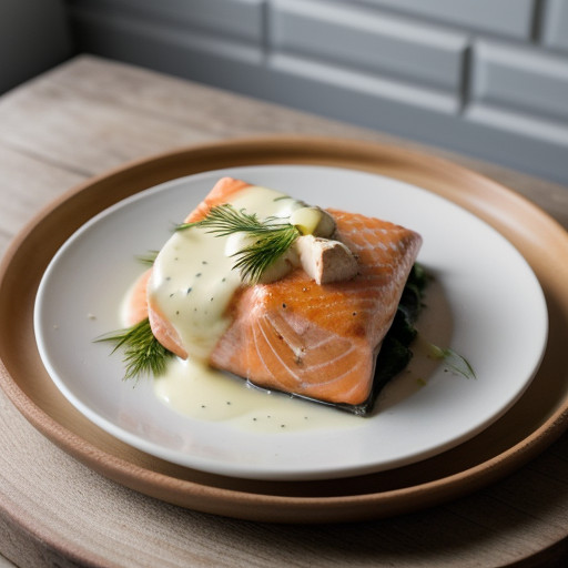 Salmon Parisienne recipe image