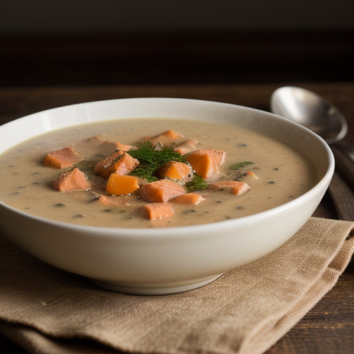 Salmon-Potato Soup recipe image