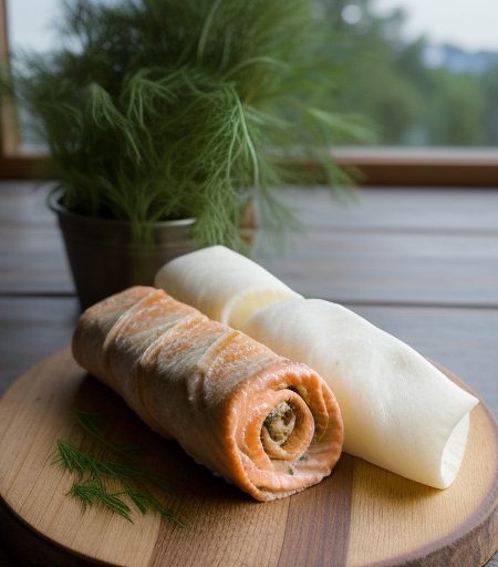 Salmon Rollups recipe image