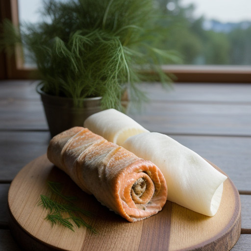 Salmon Rollups recipe image