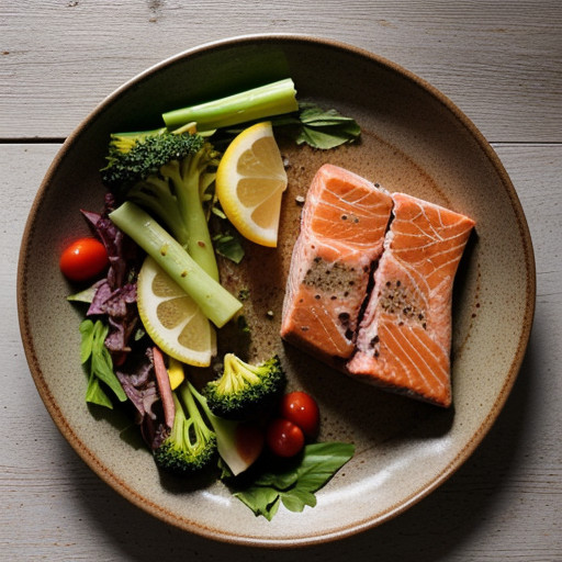 Salmon Salad Platter recipe image