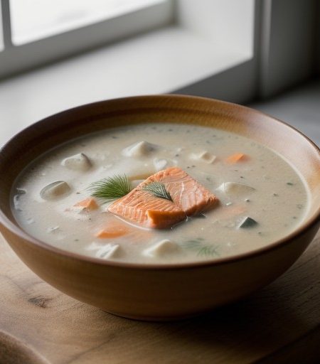 Salmon Soup recipe image
