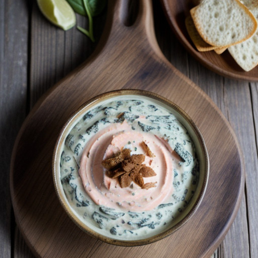 Salmon-Spinach Party Dip recipe image