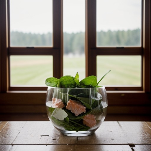 Salmon Spinach Salad recipe image
