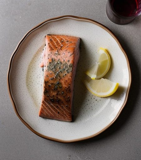 Salmon Steak Bake recipe image