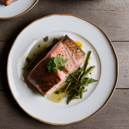 Salmon Steak en Papillote recipe image