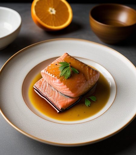 Salmon Steamed in Parchment recipe image