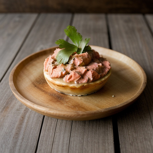 Salmon Tartare in a Martini Glass recipe image