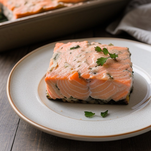Salmon Vegetable Loaf recipe image