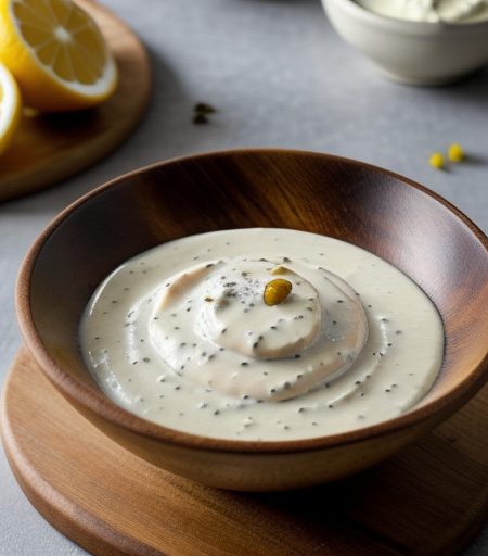 Salmon With Creamy Horseradish Sauce recipe image
