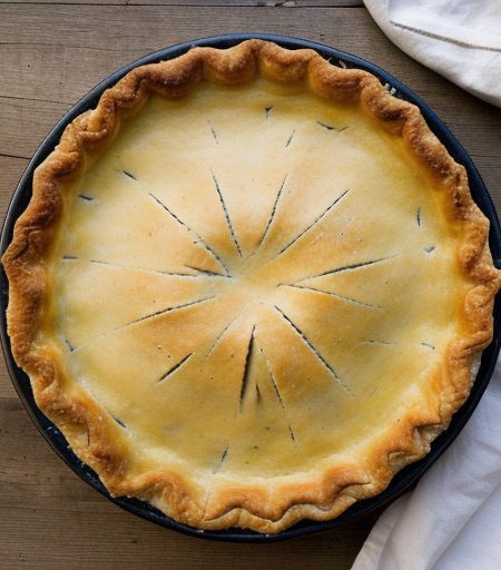 Salmon and Corn Pie recipe image