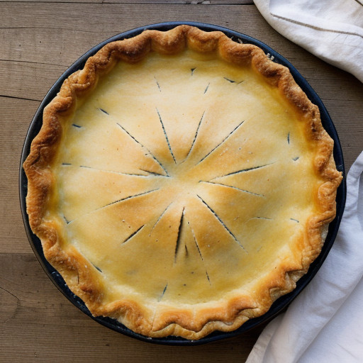 Salmon and Corn Pie recipe image