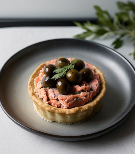 Salmon-and-Olives Tartar recipe image